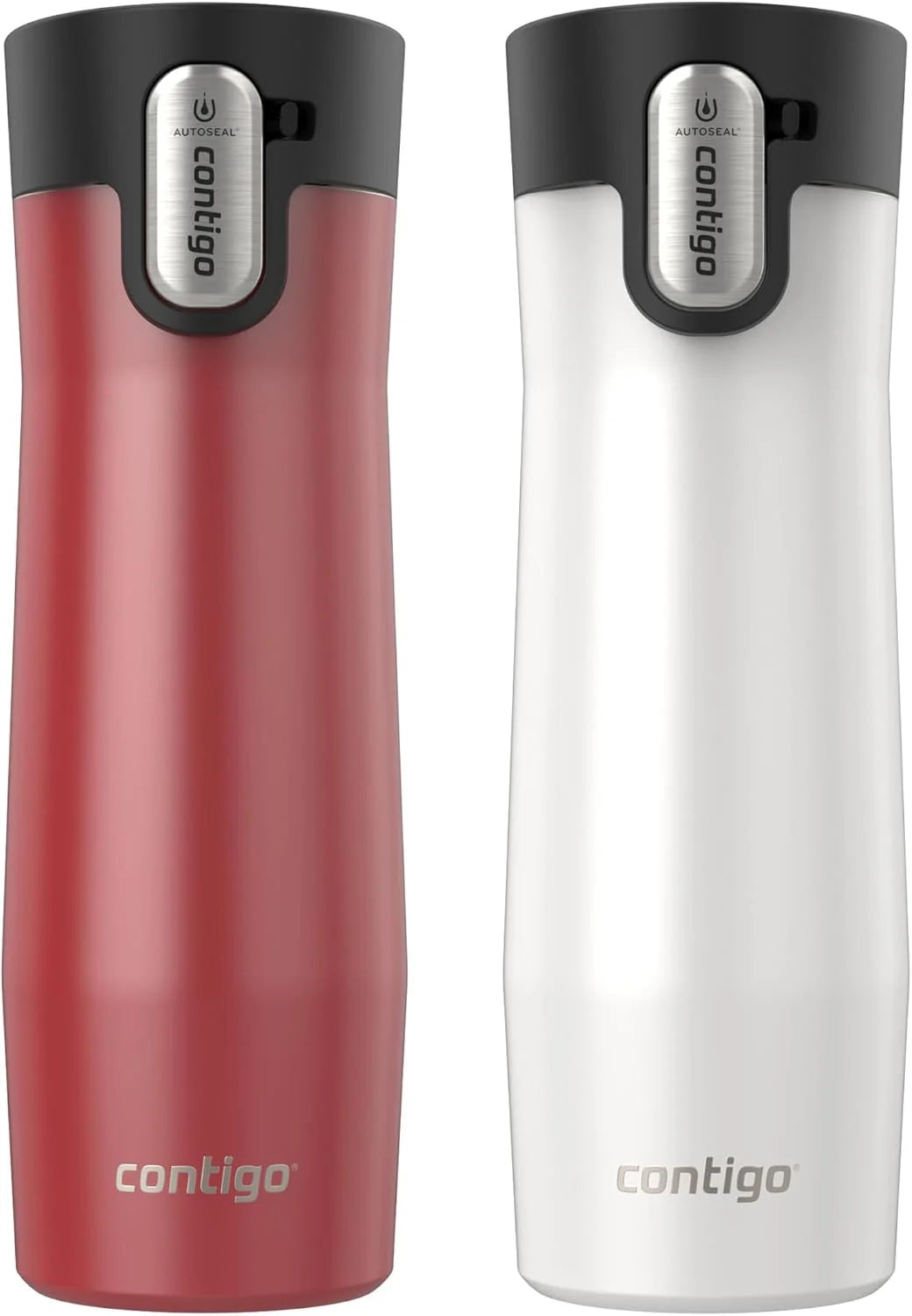 Contigo AUTOSEAL West Loop Vacuum-Insulated Stainless Steel Travel Mug with Easy-Clean Lid 24 oz Crystal Agave
