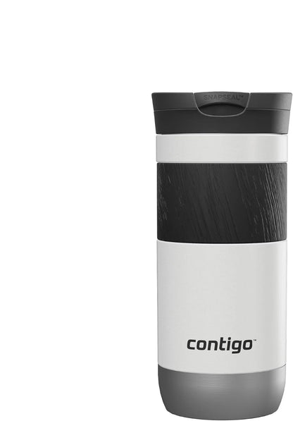 Contigo Byron 2.0 Thermo, Stainless Steel Insulated Snapseal Closure, Coffee Mug to go, 100% Leak Proof, Dishwasher Safe lid, BPA Free, Keeps Warm up to 6 Hours, 470 ml