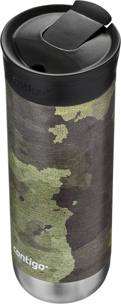Contigo HuronTravel Mug Screw Cap Stainless Steel Drinking Cup