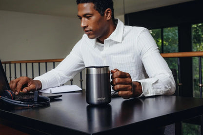 Contigo Stainless Steel Insulated Coffee Mug with Handle, Keeps Drinks Hot for Up to 5 Hours, 410 ml