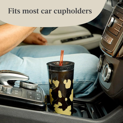Contigo x Ally Love Shake & Go Tumbler, Autoclose Lid, Leak Proof, 20oz, Licorice