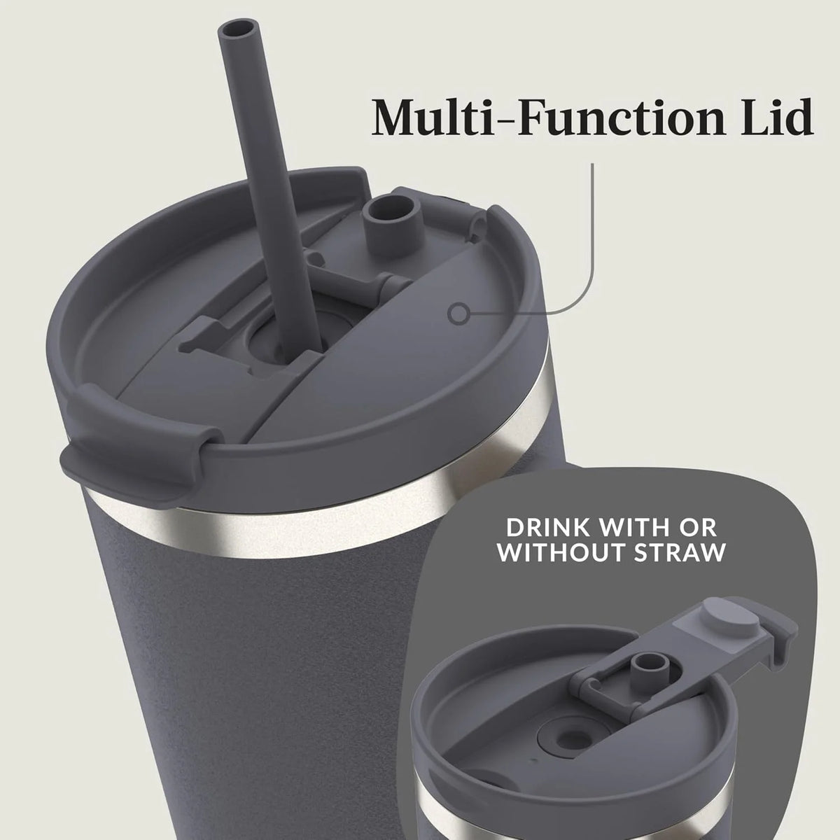 Contigo Streeterville 40oz Tumbler, Stainless Steel Vacuum Insulated, Leak-Proof, Cold for 29 Hours, Salt