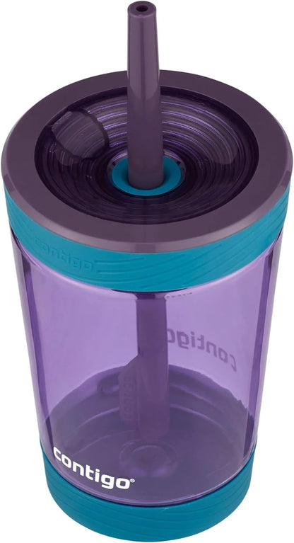 Contigo Kids Spill-Proof Tumbler with Straw 14 oz. 2 Pack