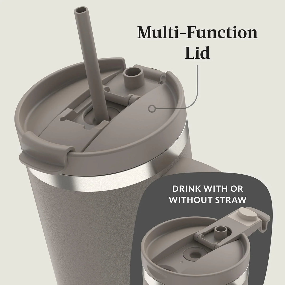 Contigo Streeterville 40oz Tumbler, Stainless Steel Vacuum Insulated, Leak-Proof, Cold for 29 Hours, Salt