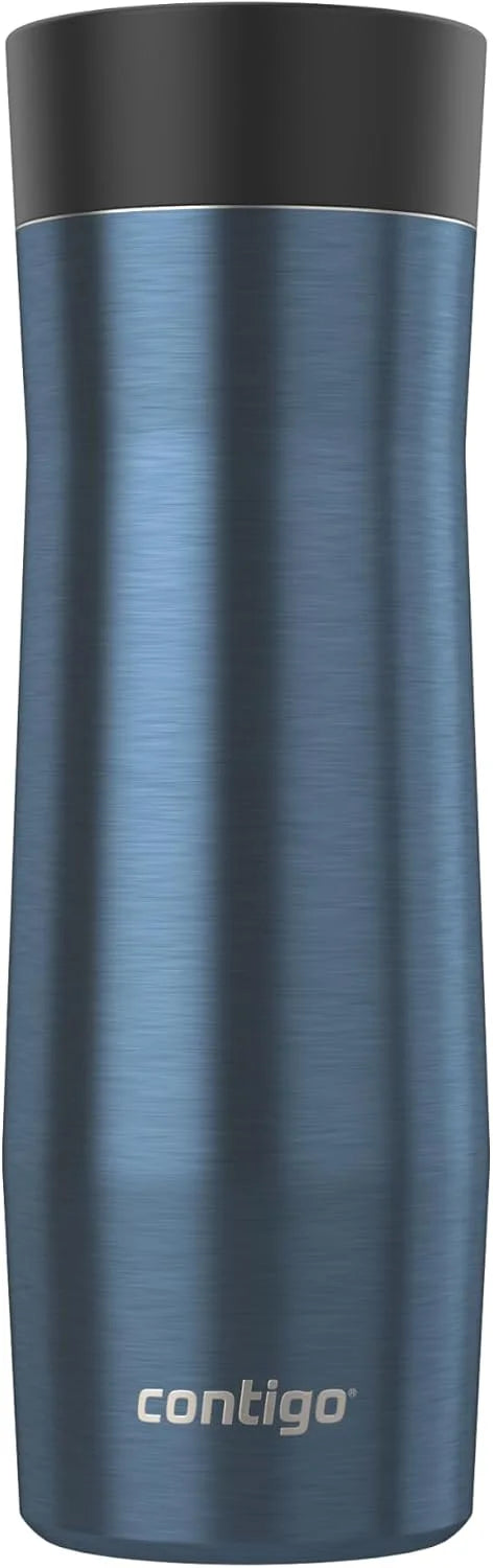 Contigo AUTOSEAL West Loop Vacuum-Insulated Stainless Steel Travel Mug with Easy-Clean Lid 24 oz Crystal Agave