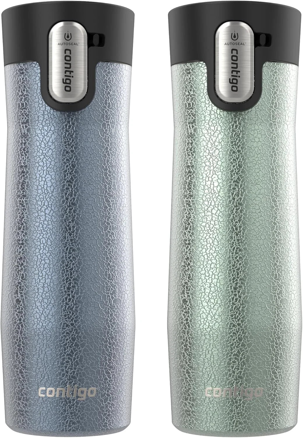 Contigo AUTOSEAL West Loop Vacuum-Insulated Stainless Steel Travel Mug with Easy-Clean Lid 24 oz Crystal Agave