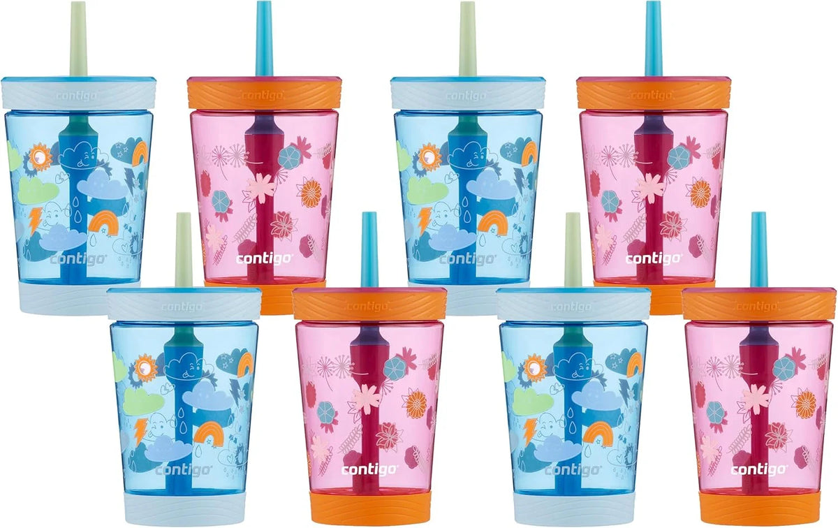 Contigo Kids Spill-Proof Tumbler with Straw 14 oz. 2 Pack