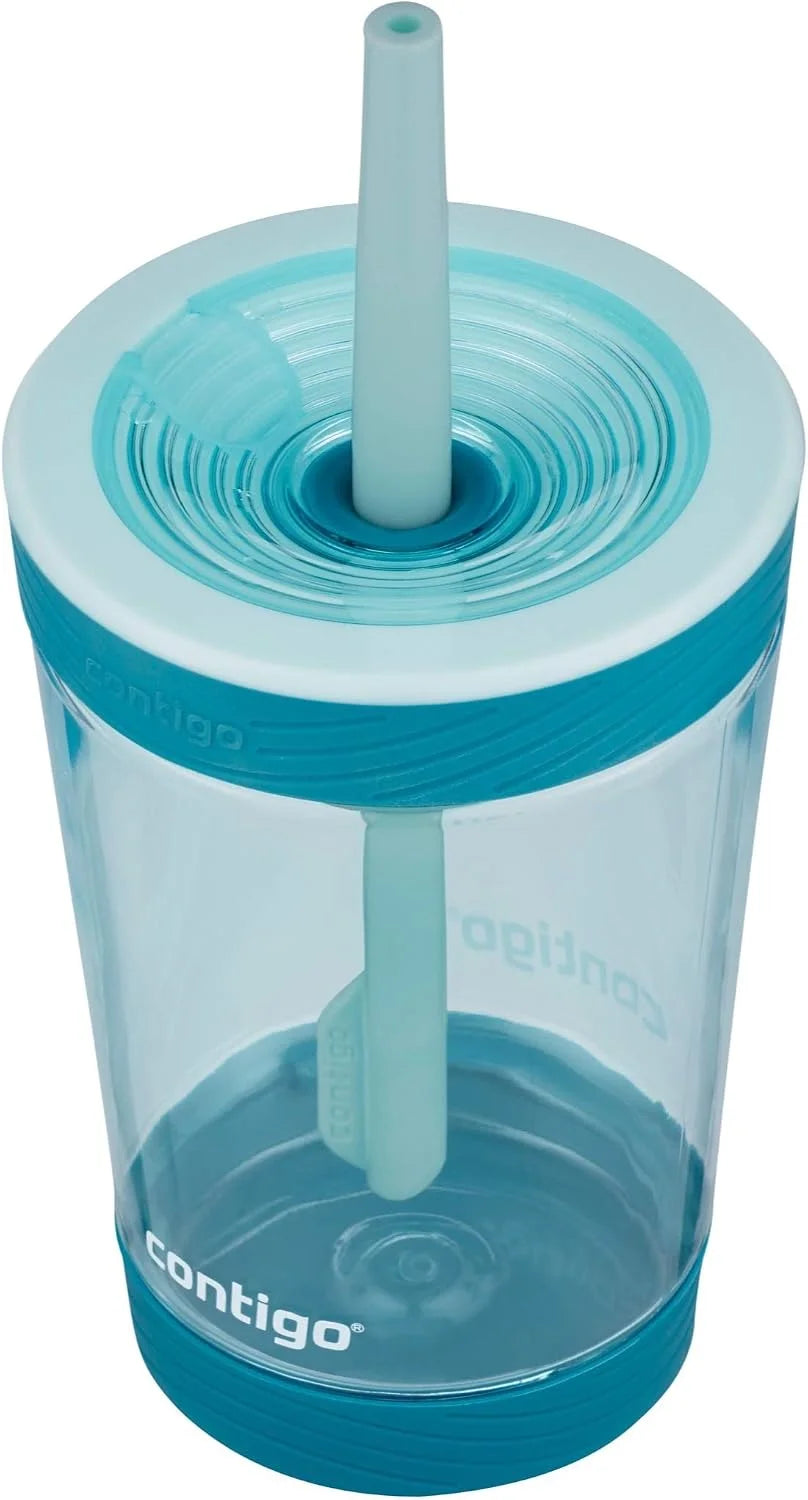 Contigo Kids Spill-Proof Tumbler with Straw 14 oz. 2 Pack