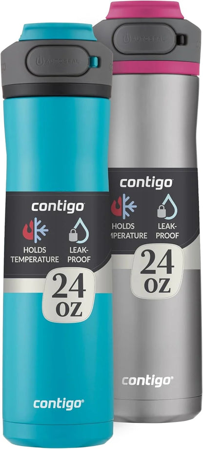 Contigo AUTOSEAL Licorice 32oz Water Bottle Ideal for biking cycling sports and outdoor excursions