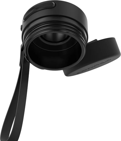 Contigo AutoPop 24 oz Water Bottle w/Carry Strap & Agitator Ball | Leakproof Lid | BPA-Free Tritan Plastic | Dishwasher Safe Protein Shaker Mixer Bottle | Licorice