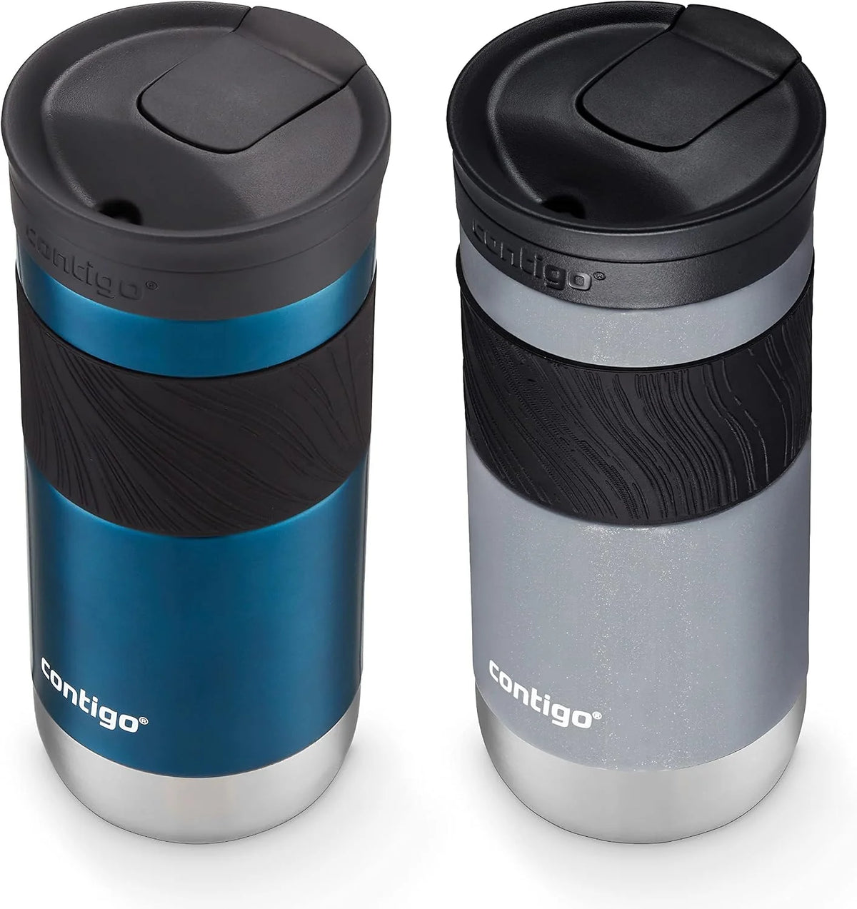 Contigo Byron 2.0 Stainless Steel Travel Mug with SNAPSEAL Lid and Grip 20oz. Juniper