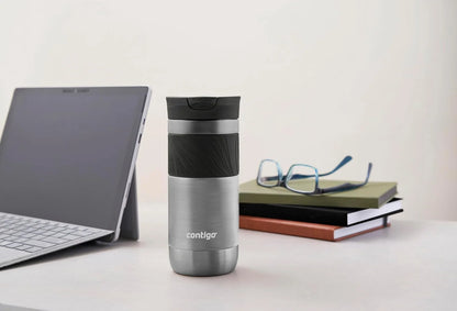 Contigo Byron 2.0 Thermo, Stainless Steel Insulated Snapseal Closure, Coffee Mug to go, 100% Leak Proof, Dishwasher Safe lid, BPA Free, Keeps Warm up to 6 Hours, 470 ml