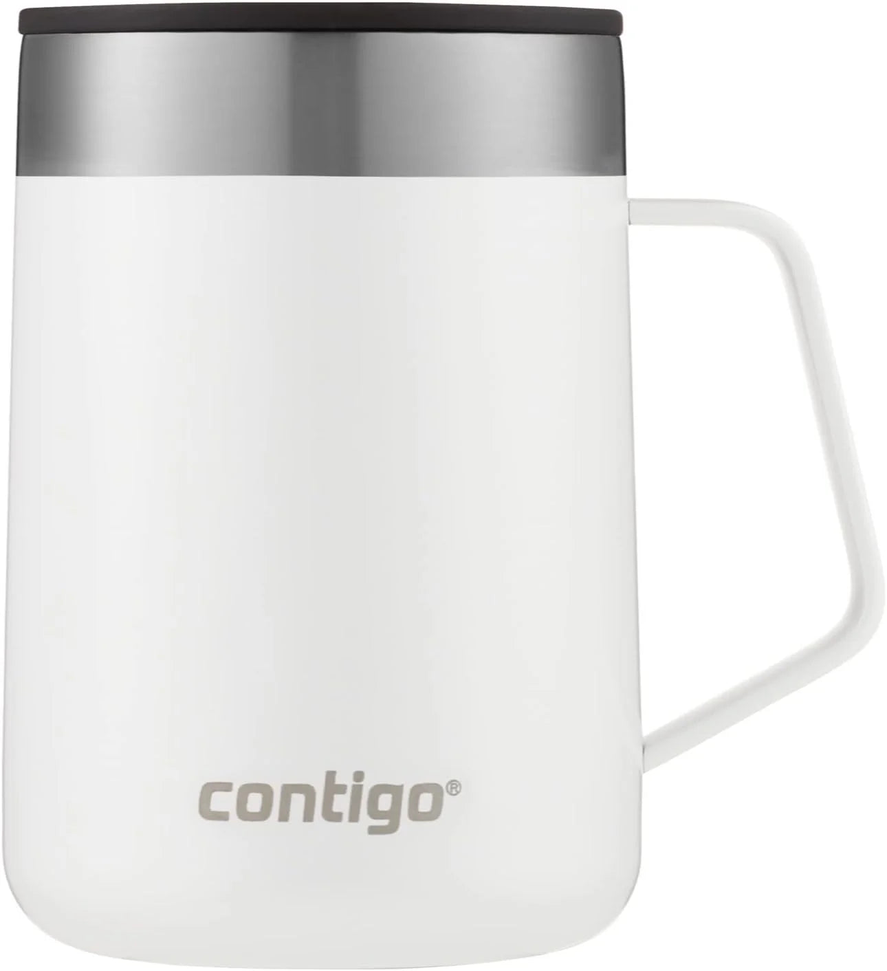 Contigo Stainless Steel Insulated Coffee Mug with Handle, Keeps Drinks Hot for Up to 5 Hours, 410 ml